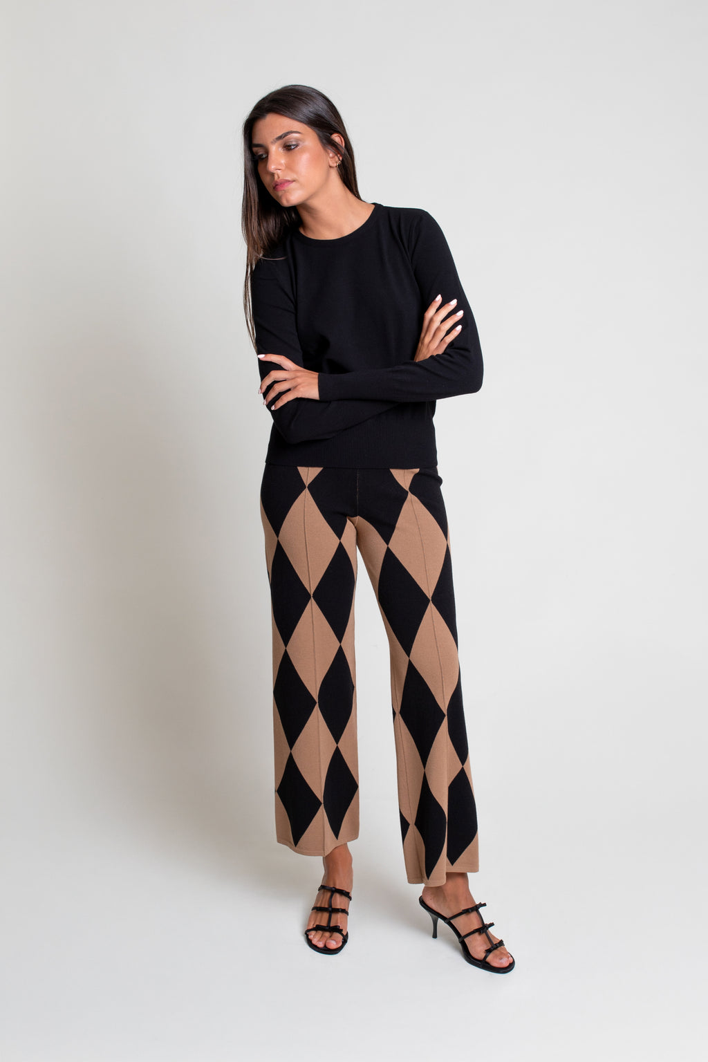 Slim Fit Round Neck Sweater