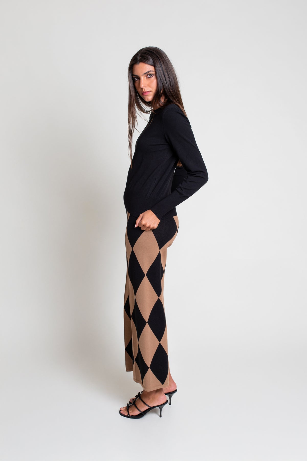 Slim Fit Round Neck Sweater